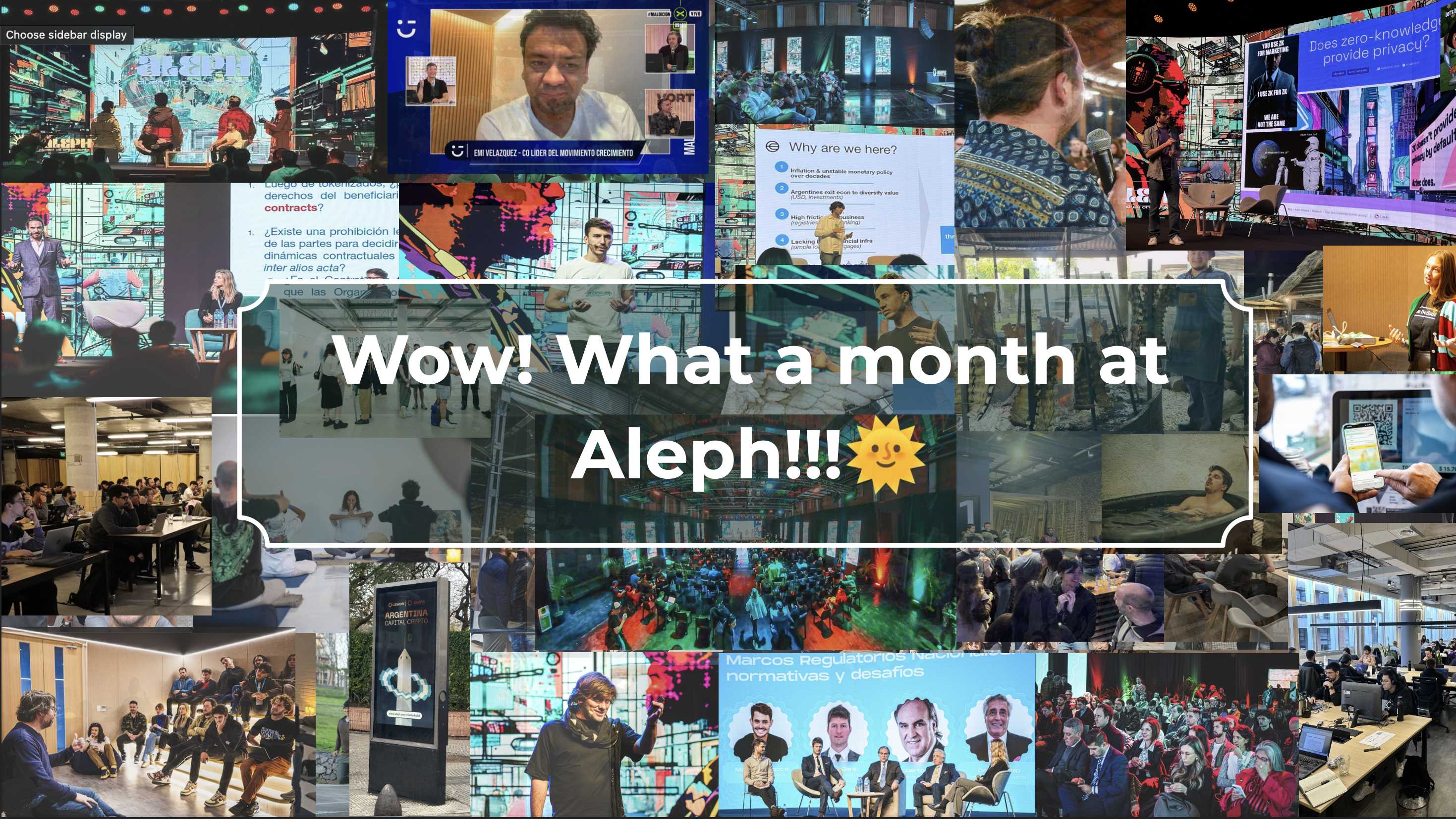 Moments from past Mu pop-ups &mdash; sessions, hackathons, talks, community